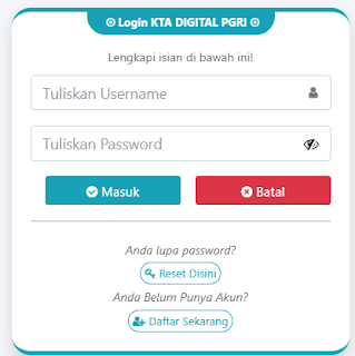 Register PGRI Manokwari - Persatuan Guru Republik Indonesia Cabang Kabupaten Manokwari